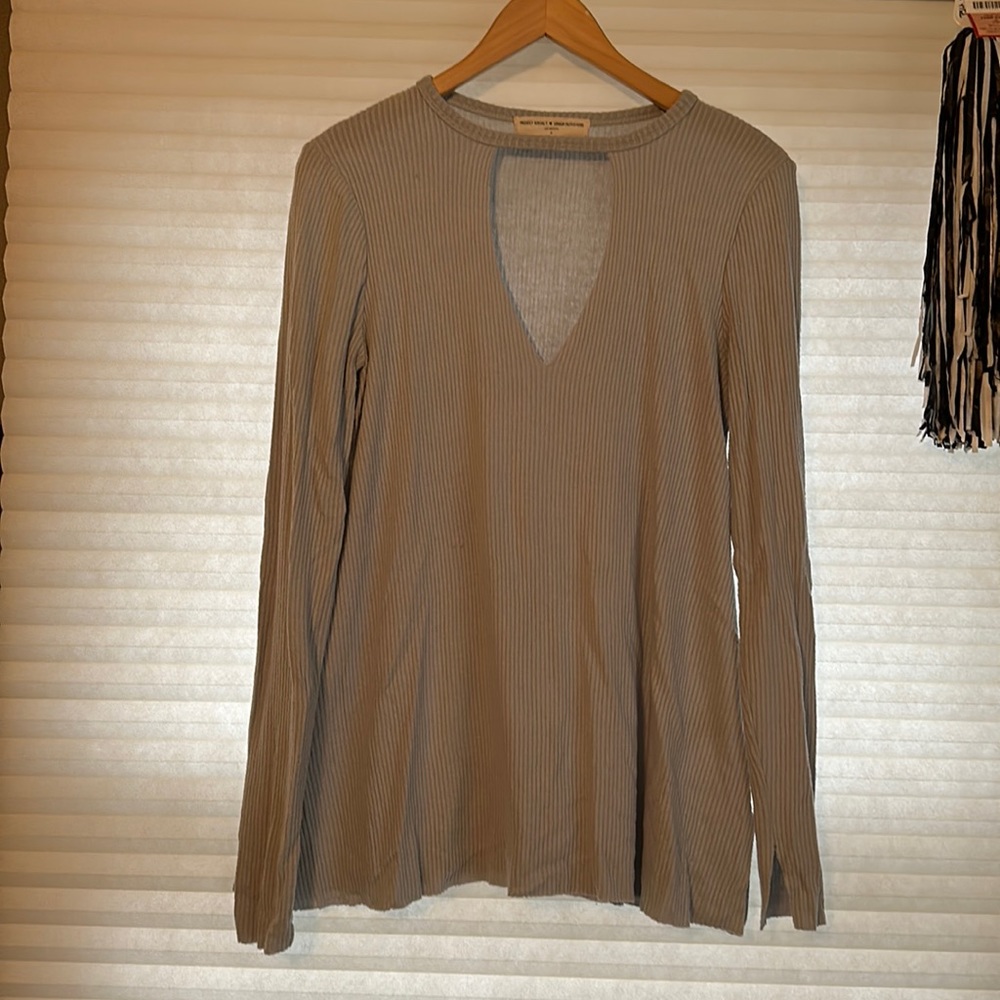 Project Social T Cut Out Long Sleeve